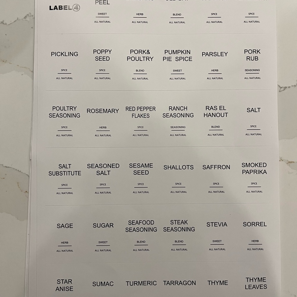 Labels - Picture 8 of 10